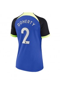 Tottenham Hotspur Matt Doherty #2 Voetbaltruitje Uit tenue Dames 2022-23 Korte Mouw